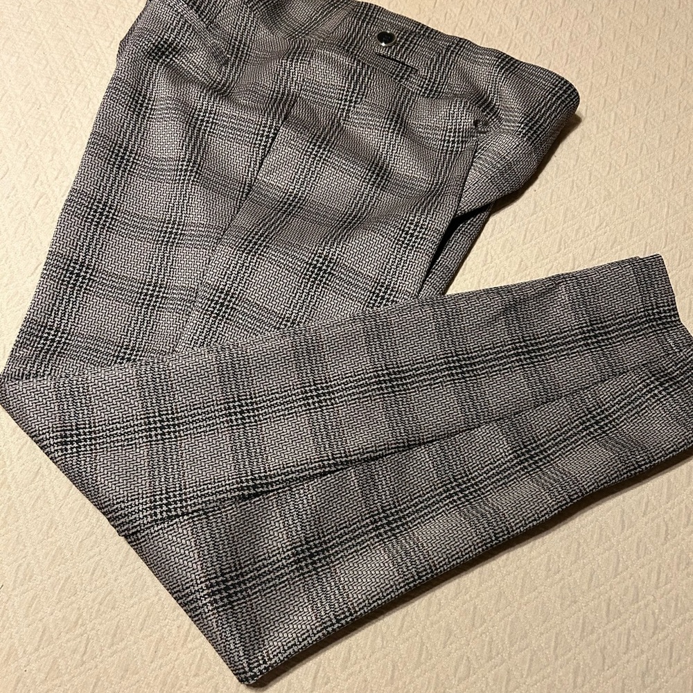 Soho Apparel Black and White Patterned Pants